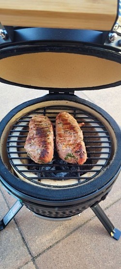 Varkenshaas in citroen knoflook marinade