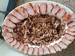 Schweinehackse met Varkenshaas