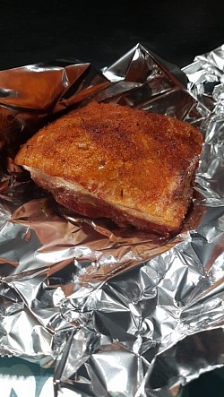 Zeeuws spek van de Kamado